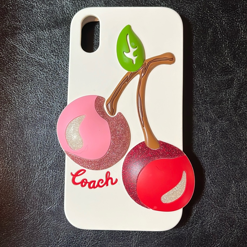 COACH F65093 iPhone X/XS
Cherry Phone Case Cover
Protection -Authentic